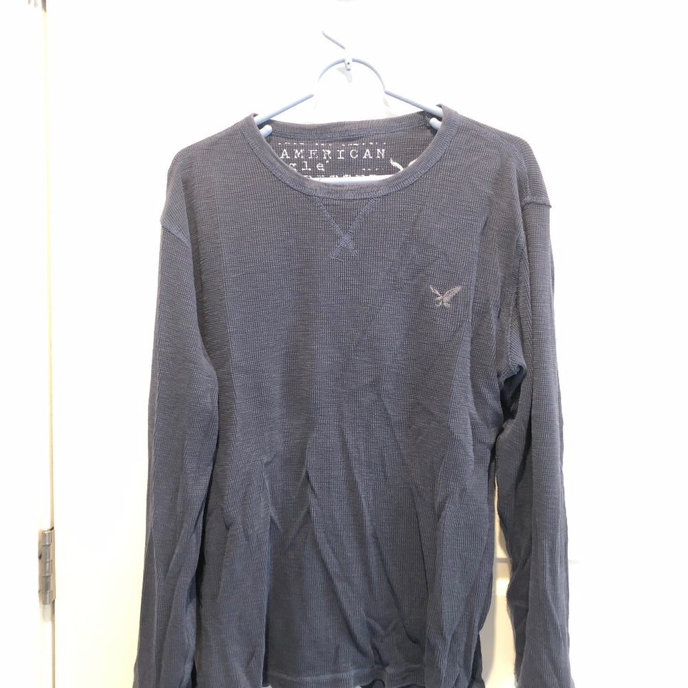 American eagle waffle shirt